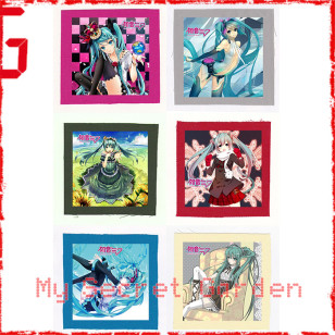 Vocaloid Miku Hatsune 初音ミク anime Cloth Patch or Magnet Set 2a or 2b